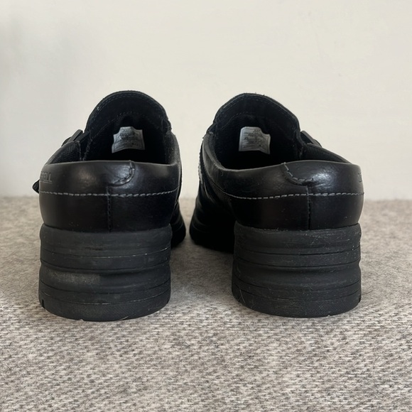 Leather lug sole Merrell Clogs with buckle, Size 8.5 - Picture 7 of 11